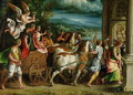 The Triumph of Titus and Vespasian, c.1537 - Giulio Romano (Orbetto)