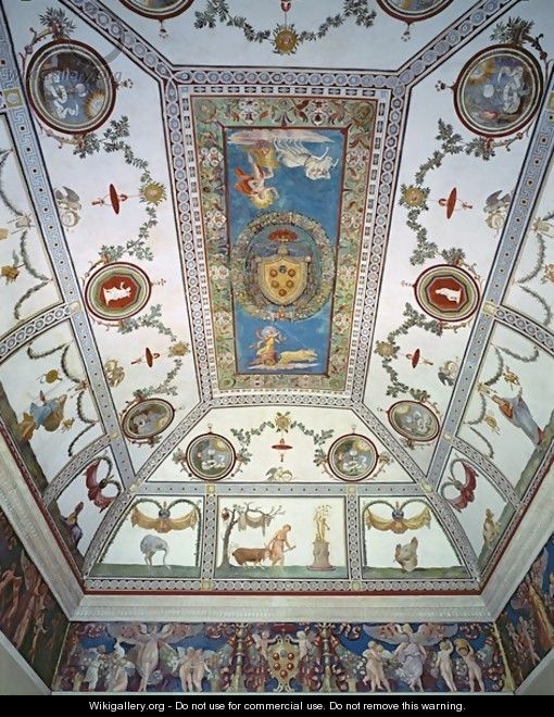 The Camera con Fregio di Amorini - Giulio Romano (Orbetto)