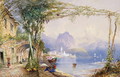 Italian Lake Scene - Thomas Charles Leeson Rowbotham