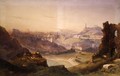 Edinburgh from Salisbury Crags, 1849 - Thomas Charles Leeson Rowbotham