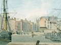 View of Prince Street, Bristol, 1826 - Thomas Leeson the Elder Rowbotham