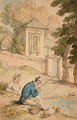 Man Fishing, c.1780 - Thomas Rowlandson