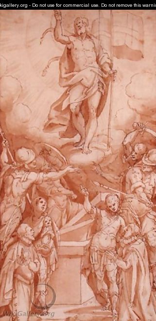 The Resurrection of Christ, 1588 - Giovanni Battista della Rovere