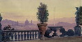 A View of Florence from the Surrounding Hills, 1904 - Ernest Arthur Rowe