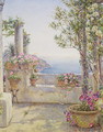 An Italian Balcony - Ernest Arthur Rowe