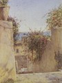 Street Scene Sicily - Ernest Arthur Rowe