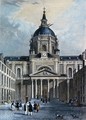 The Courtyard of the Sorbonne, mid nineteenth century - Adolphe Rouergue and Emile Rouergue