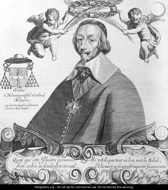 Portrait of Cardinal de Richelieu 1585-1642 - Paul Roussel