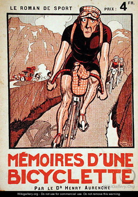 Cover of Memoires dune Bicyclette by Dr. Henry Aurenche - Jean Routier