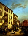 The Sacking of the Palazzo Querini, 1849 - Luigi Rossi