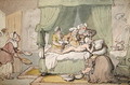 The Doctor is so severely bruised that cupping is judged necessary, c.1810 - Thomas Rowlandson