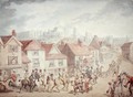 Windsor Castle from Eton Town, 1800 - Thomas Rowlandson