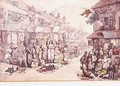 The Rag Fair - Thomas Rowlandson