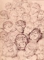 Monkey Faces, 1815 - Thomas Rowlandson