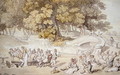 The Picnic, 1820 - Thomas Rowlandson