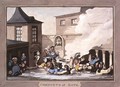 The Kings Bath, plate 7 from Comforts of Bath, 1798 - Thomas Rowlandson