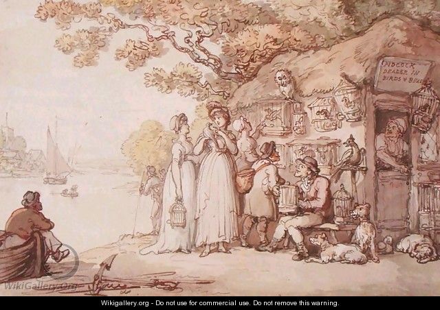 Pidcock, Dealer in Birds and Beasts - Thomas Rowlandson