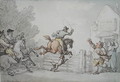 Evading the Toll, c.1805-10 - Thomas Rowlandson