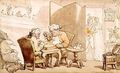 The Dicers - Thomas Rowlandson