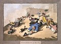 The Bath Races, plate 12 from Comforts of Bath, 1798 - Thomas Rowlandson