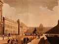 Somerset House, the Strand from Ackermanns Microcosm of London Vol III, Published in 1809 - Thomas Rowlandson