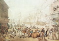 Portsmouth Point, 1811 2 - Thomas Rowlandson