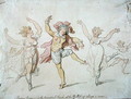 Modern Grace or, The Operatical Finale of the Ballet of Alonzo e caro - Thomas Rowlandson