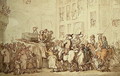 Dr Syntax attends the execution - Thomas Rowlandson