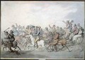Return from Epsom Races, 1823 - Thomas Rowlandson