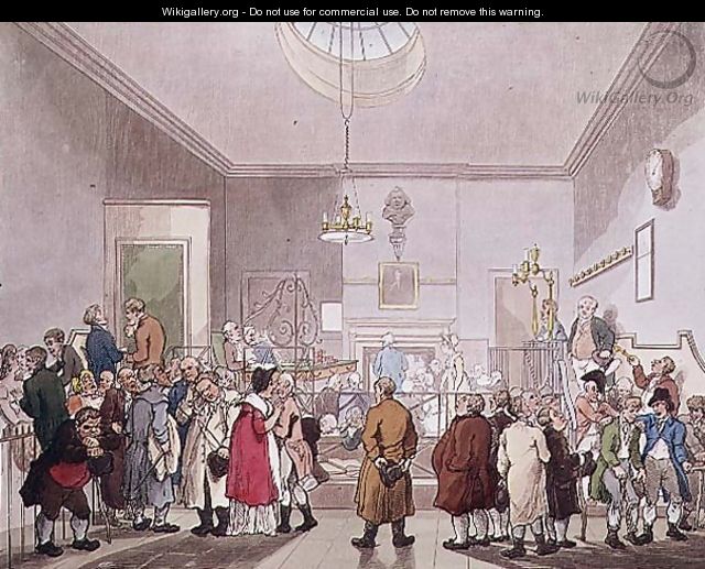 The Betting Post, late 18th century - & Pugin, A.C. Rowlandson, T.