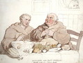 Monachum Non Facit Cucullus - Monks Unfit for a Friars Hood - Thomas Rowlandson