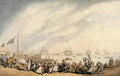 The Return of the Fleet to Great Yarmouth after the Defeat of the Dutch in 1797, c.1797 - Thomas Rowlandson