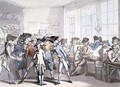 No.1732 A French Coffee House - Thomas Rowlandson