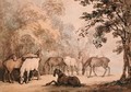 The Stud Farm, 1786 - Thomas Rowlandson