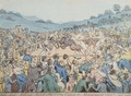 The Last Milling Match between Cribb and Molineaux, September 28th 1811 - Thomas Rowlandson