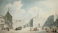 The Market Place at Juliers in Westphalia, 1791 - Thomas Rowlandson