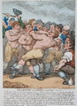 Description of a Boxing Match, 1812 - Thomas Rowlandson