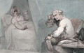 The Gamester Going to Bed - Thomas Rowlandson