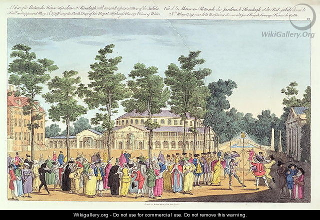 Ranelagh Rotunda and Garden, the Jubilee Ball Celebrating the Birthday of the Prince of Wales, 25th May 1759 - Thomas Rowlandson