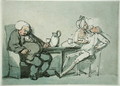 The Doctor Overcame - Thomas Rowlandson