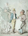 Slender Billy, Travellers taking refreshment - Thomas Rowlandson