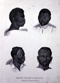 Negroes of Mozambique, c.1850 - (after) Rugendas, Johann Moritz