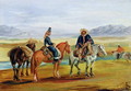 Chilean Huasos, c.1836 - Johann Moritz Rugendas