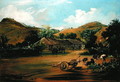 The Painter at the La Huerta Farm, 1835 - Johann Moritz Rugendas