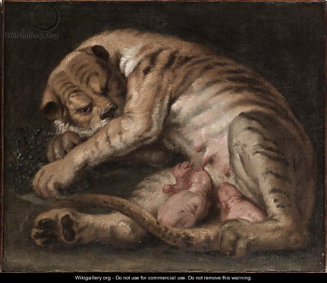 Tigress and cubs, mid-17th century - (follower of) Rubens, Peter Paul