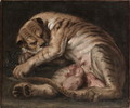 Tigress and cubs, mid-17th century - (follower of) Rubens, Peter Paul