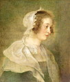 Head of a Young Woman - (follower of) Rubens, Peter Paul