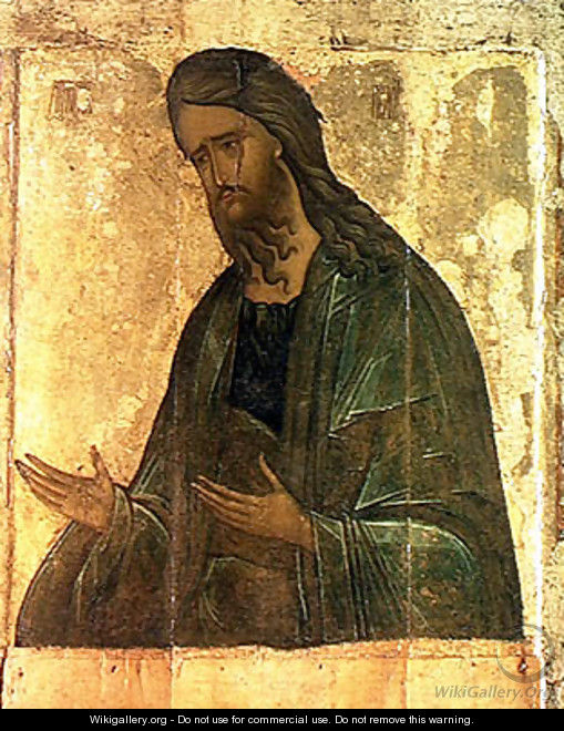 Icon of St. John the Baptist - Andrei Rublev