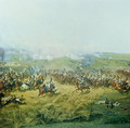 The Rayevsky Batter, detail from the Battle of Borodino in 1812 - Frants Alekseevich Rubo