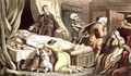 No Scene so Blest in Virtues Eyes-As when the Man of Virtue Dies, from the English Dance of Death pub. by Rudolph Ackermann 1764-1834 1814 - (after) Rowlandson, Thomas